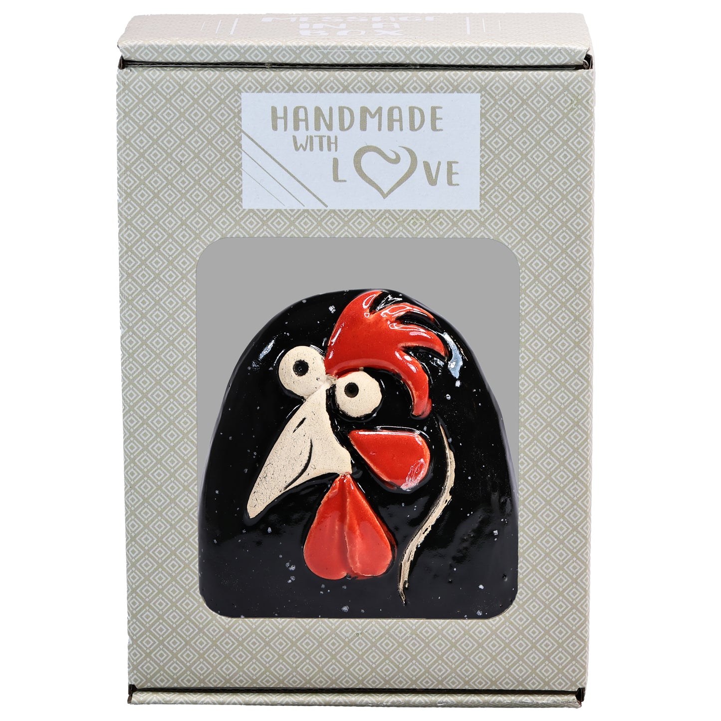 Charming Ceramic Chicken Characters in Vibrant Colours