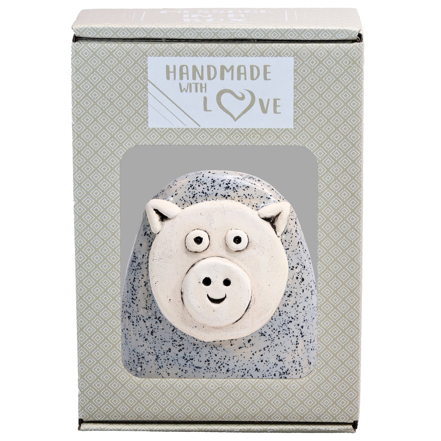 Charming Character of Handmade Ceramic Pig