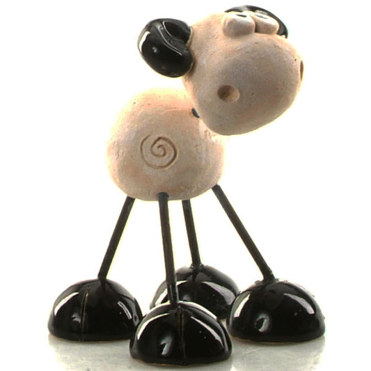 Handmade Ceramic Wire Leg Ram