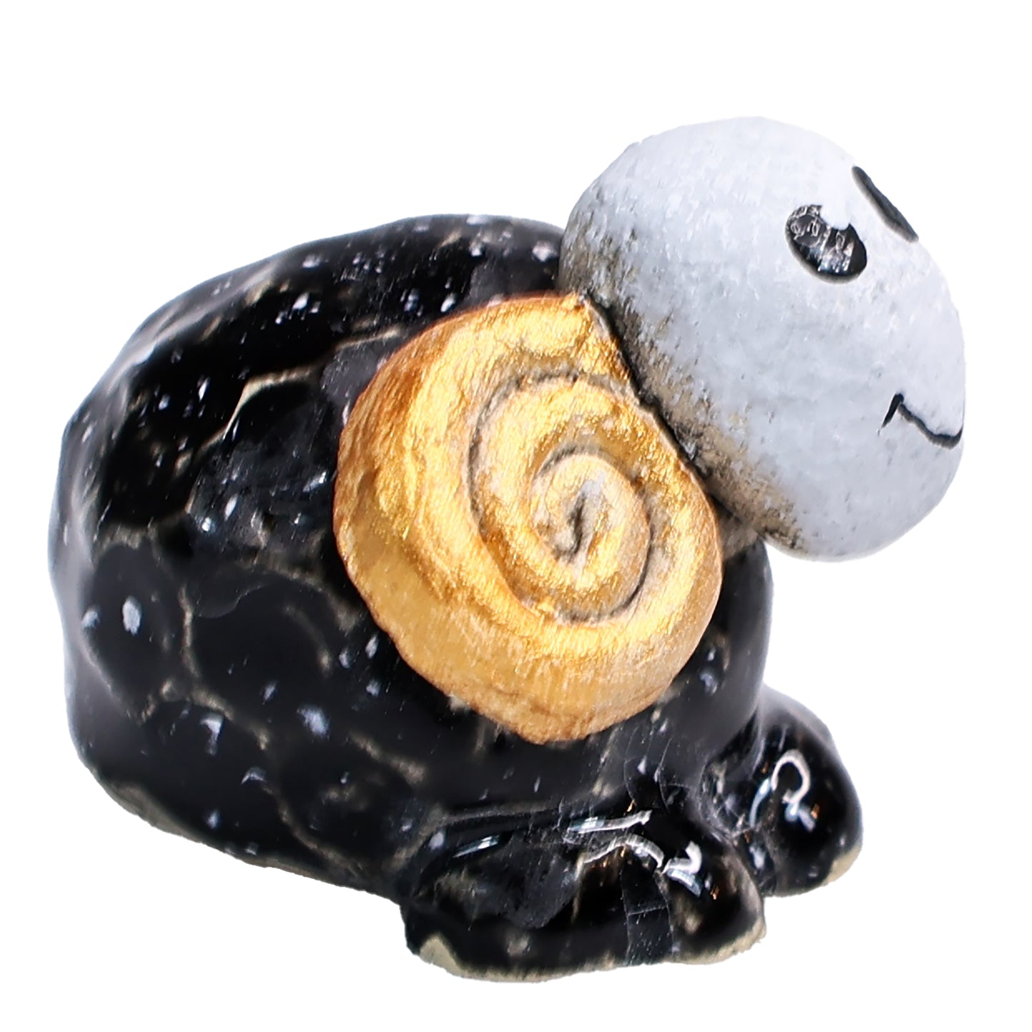 Handmade Ceramic Cute Mini Ram Couple – Quirky Smiling Duo
