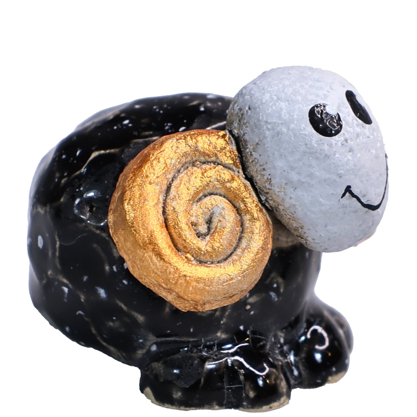 Handmade Ceramic Cute Mini Ram Couple – Quirky Smiling Duo