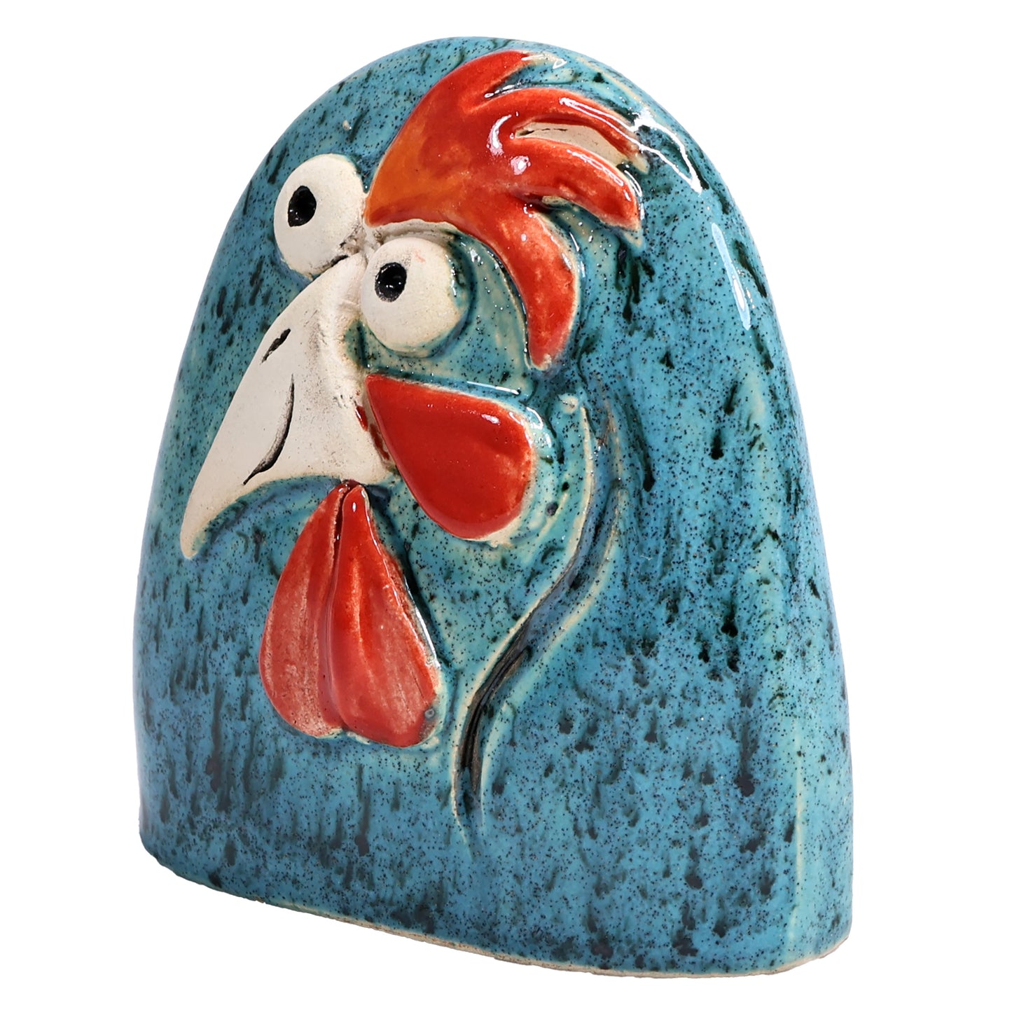 Charming Ceramic Chicken Characters in Vibrant Colours