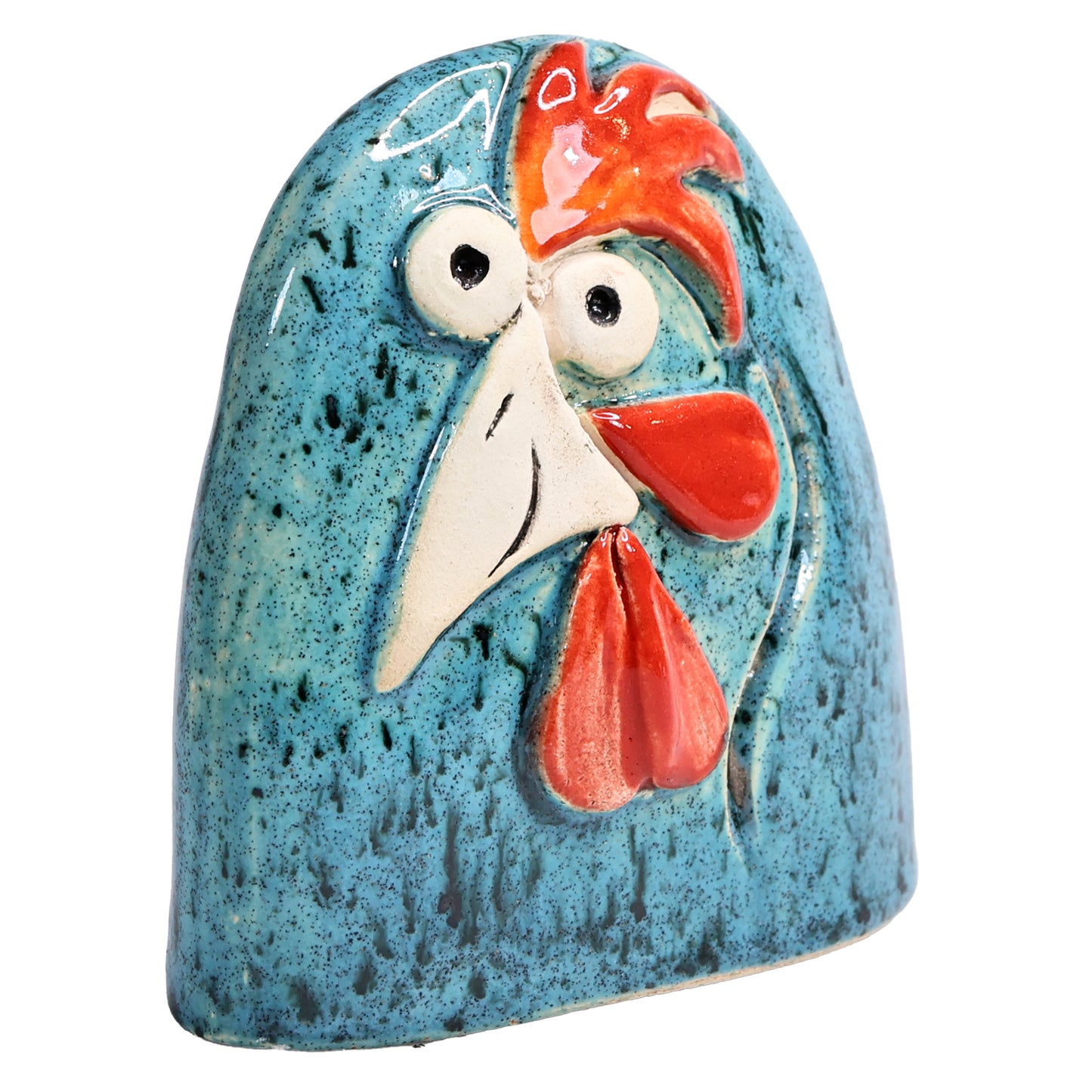 Charming Ceramic Chicken Characters in Vibrant Colours