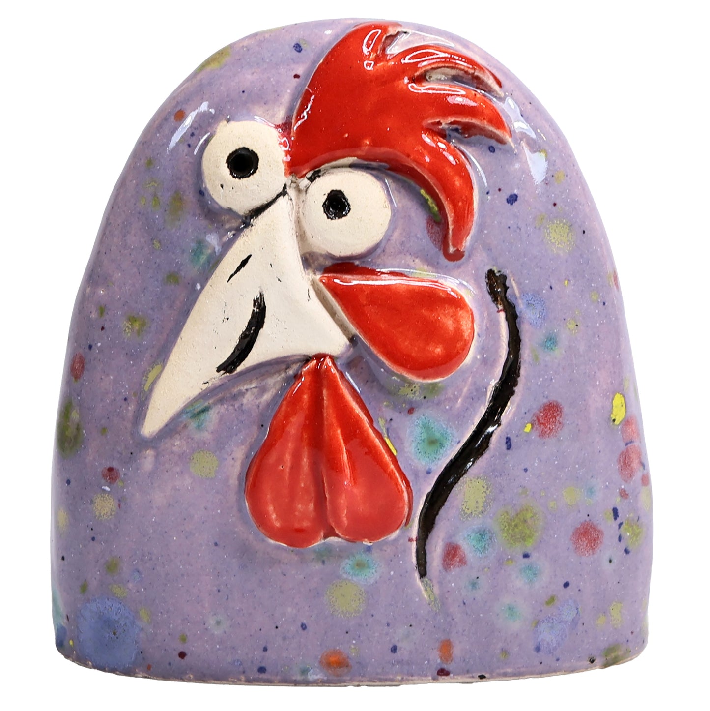 Charming Ceramic Chicken Characters in Vibrant Colours
