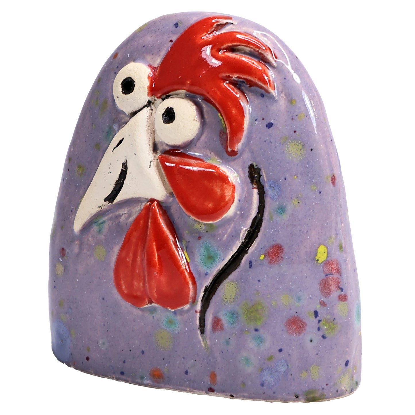 Charming Ceramic Chicken Characters in Vibrant Colours