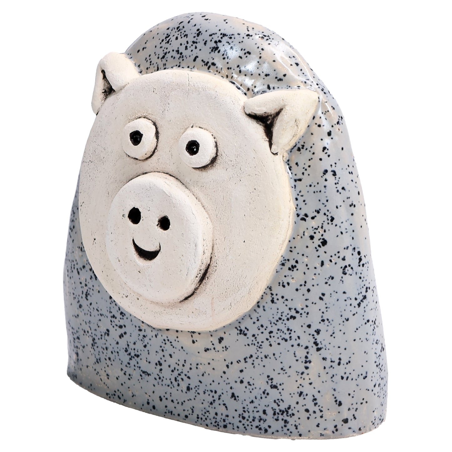 Charming Character of Handmade Ceramic Pig