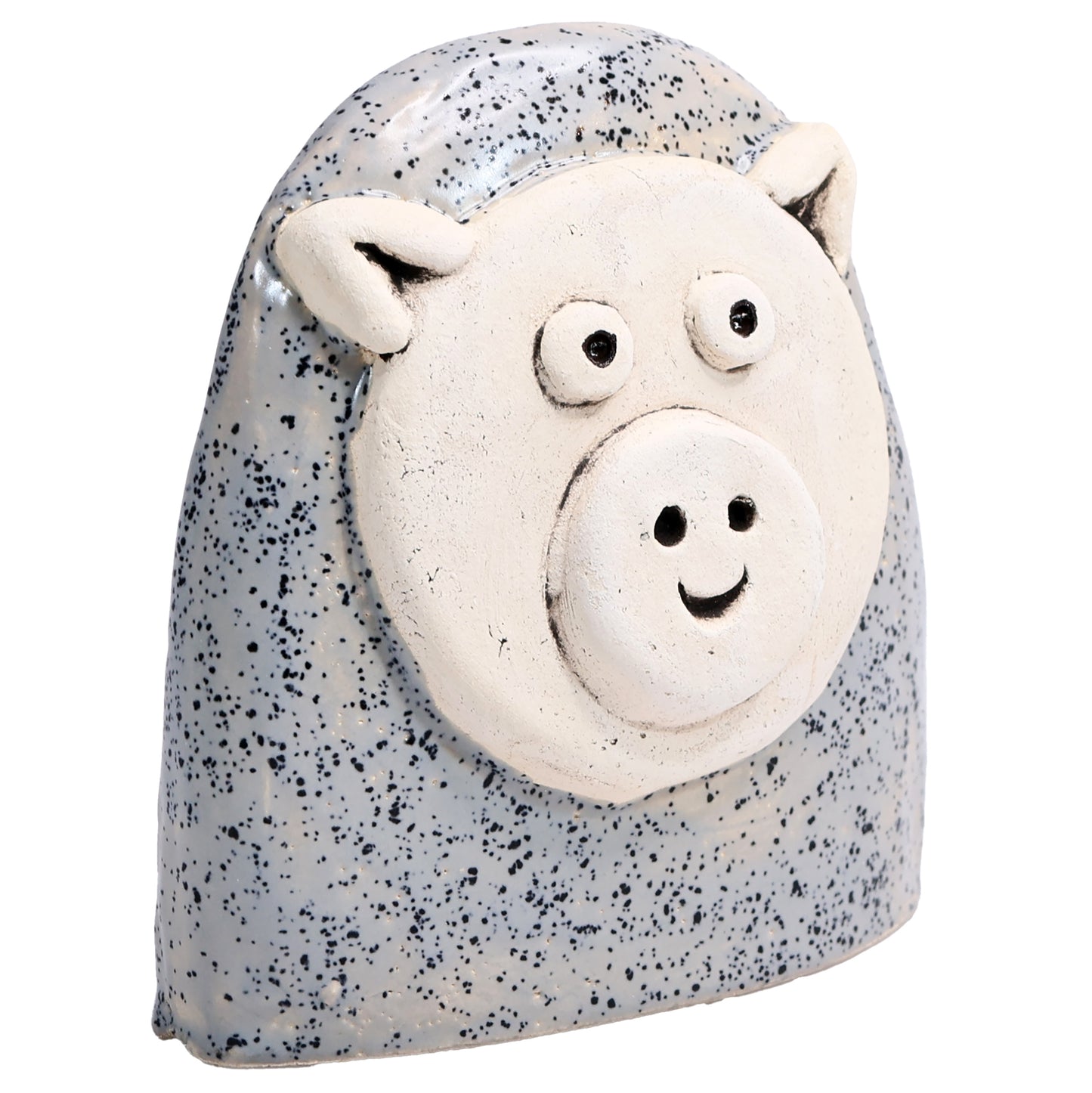 Charming Character of Handmade Ceramic Pig