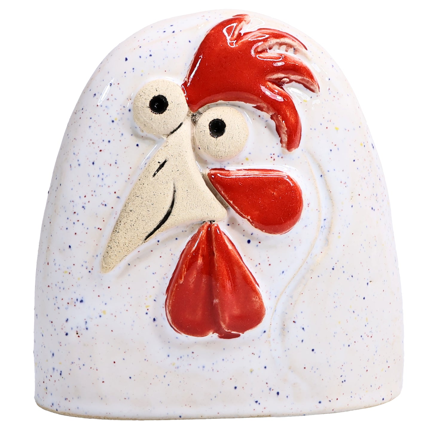 Charming Ceramic Chicken Characters in Vibrant Colours