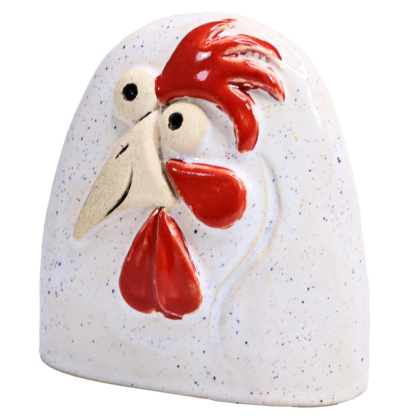 Charming Ceramic Chicken Characters in Vibrant Colours