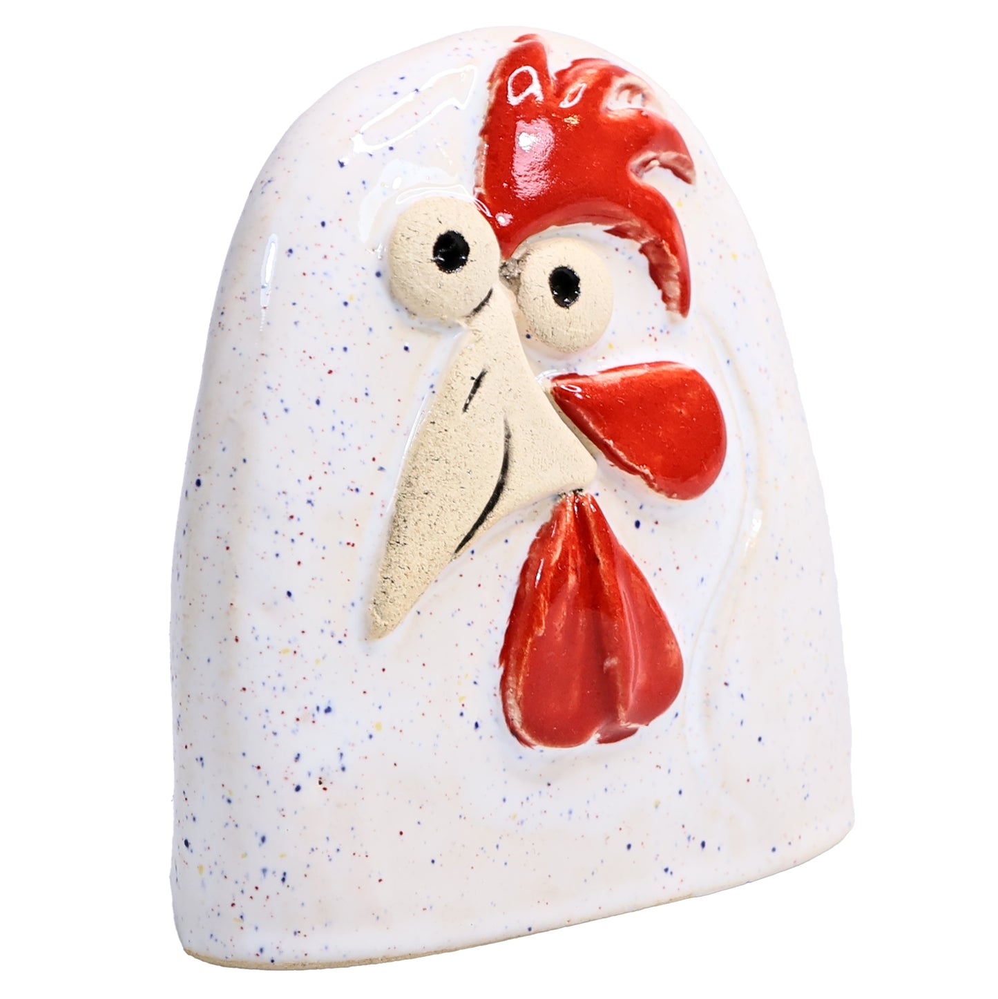 Charming Ceramic Chicken Characters in Vibrant Colours