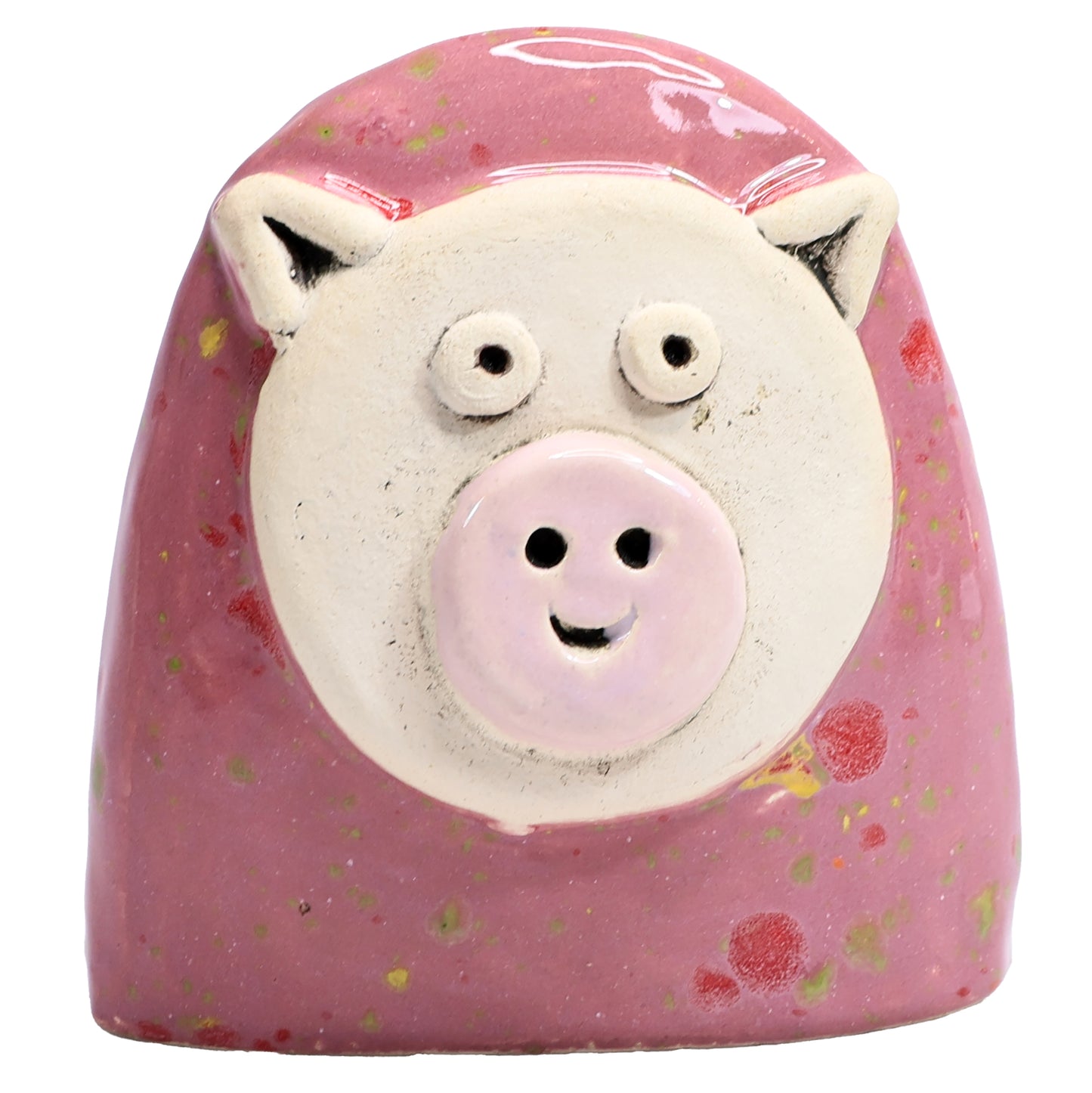 Charming Character of Handmade Ceramic Pig