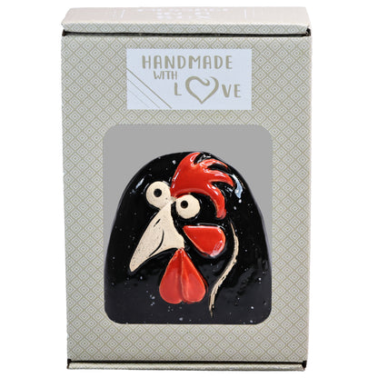 Charming Ceramic Chicken Characters in Vibrant Colours