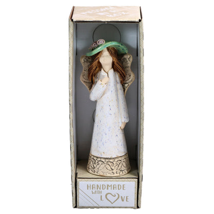 Handmade Ceramic Angel in Hat