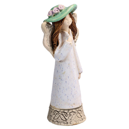 Handmade Ceramic Angel in Hat