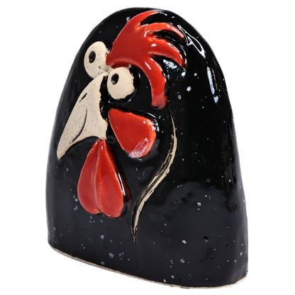 Charming Ceramic Chicken Characters in Vibrant Colours