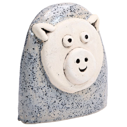 Charming Character of Handmade Ceramic Pig